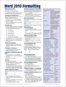 ms word quick reference guide