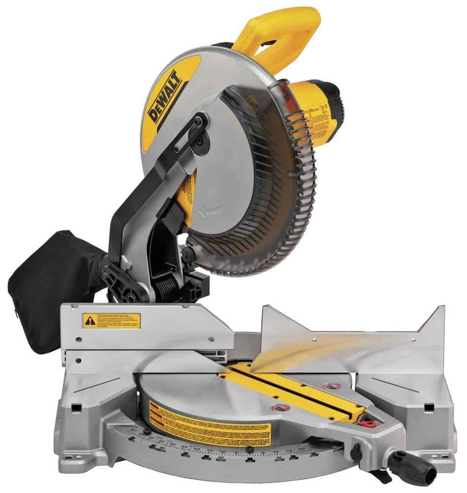 compound miter saw with laser guide