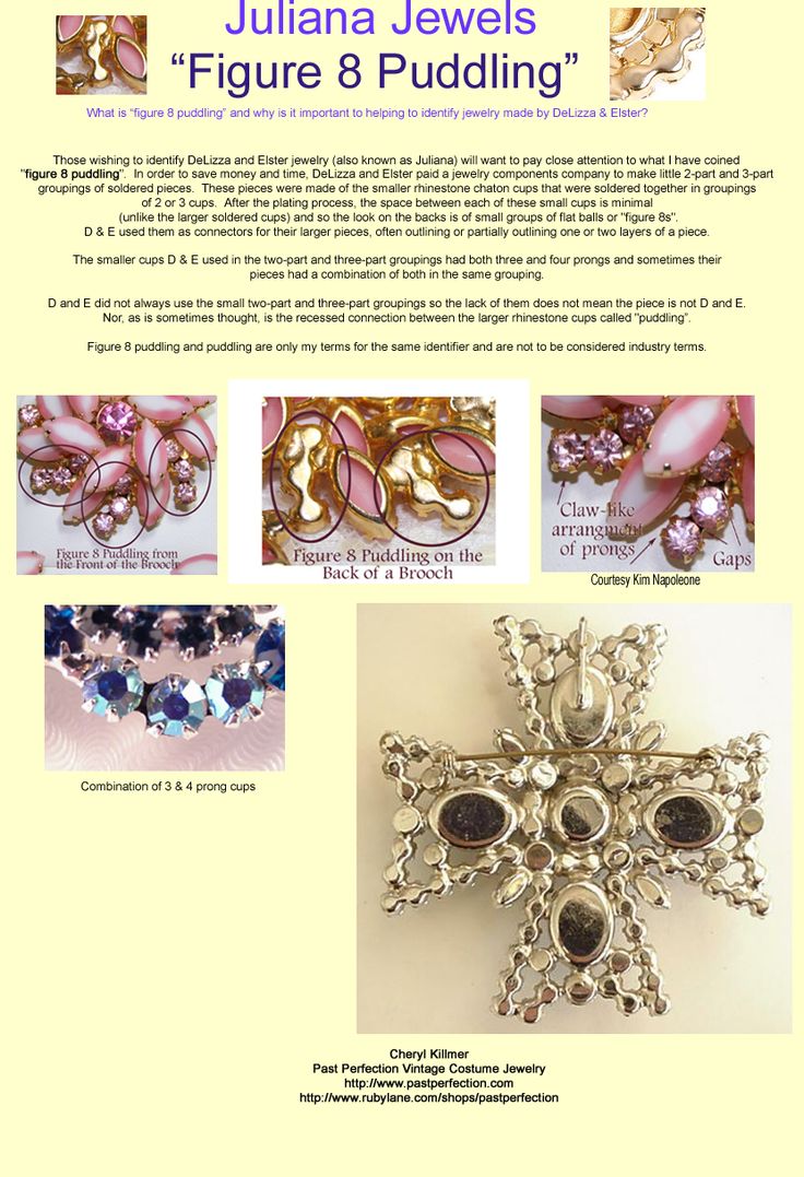 juliana jewelry reference delizza & elster identification & price guide