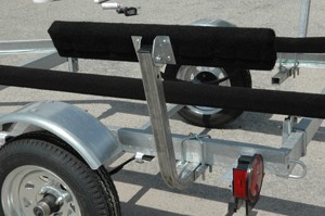 how to make boat trailer guides