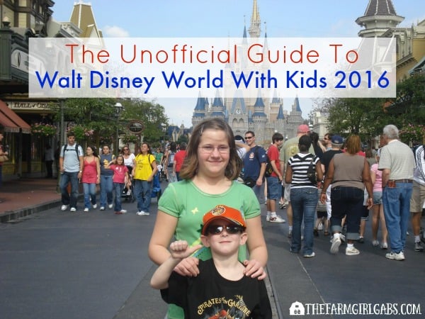 the unofficial guide to walt disney world